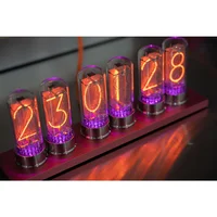 New Production DGM01(Copy IN18) Glow Tube Clock 2