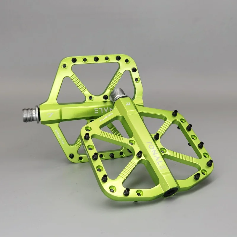 MTB-Fahrradpedale, braun, CNC-Aluminiumlegierung, poliert, 3-Lager-Pedal, Straße, Mountainbike, Dirt Bike, rutschfestes Fahrradpedal, hohe Festigkeit – Detail 18