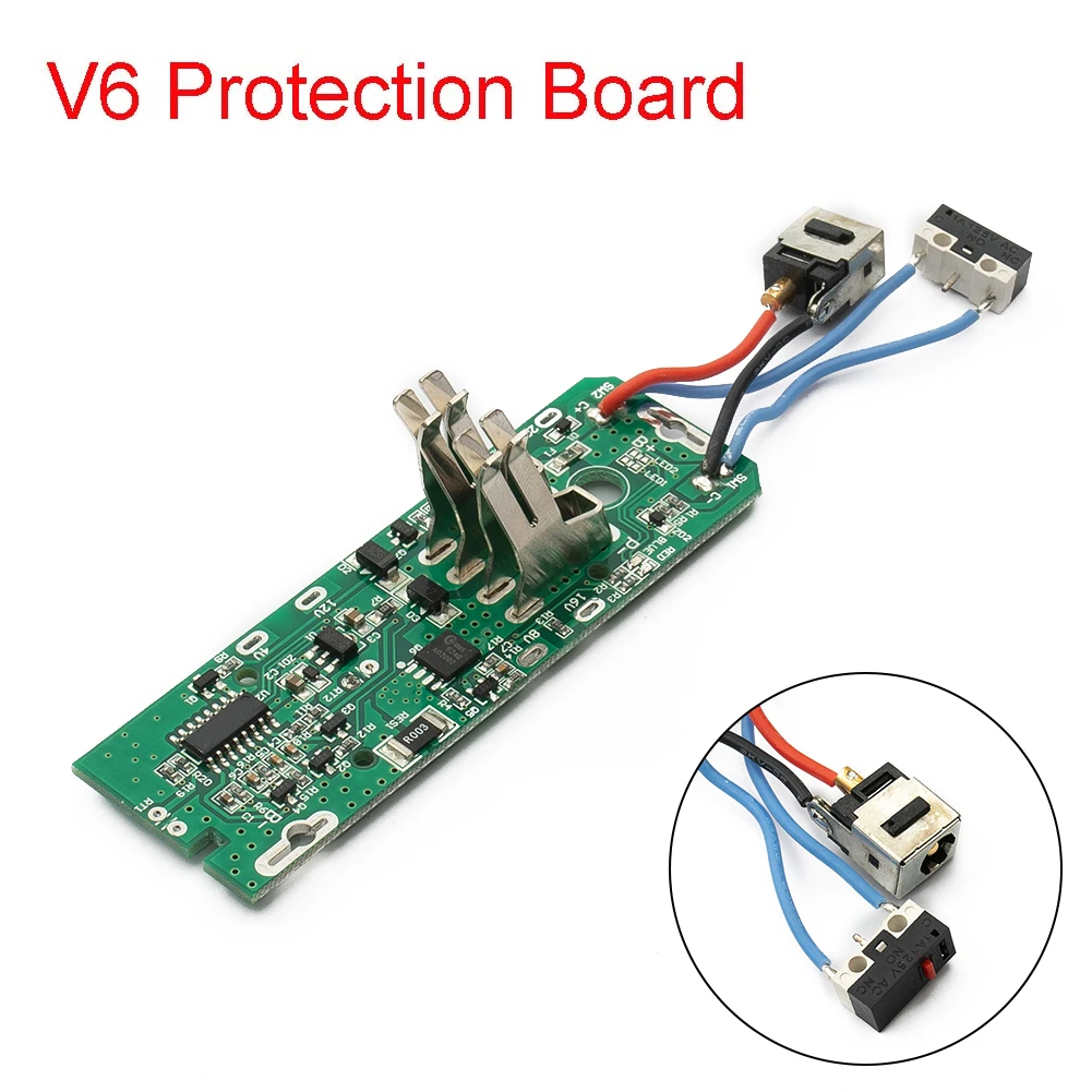 

Charging PCB Protection Plate For Dyson 21.6V V6 V7 D7G1 Vacuum Cleaner Li-Ion Battery Charging PCB Protection Circuit Board