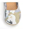 New Children Leather Shoes Cartoon Unicorn Princess Girls Party Dance Shoes Baby Student Flats Kids Performance Shoes Size 24-29 5