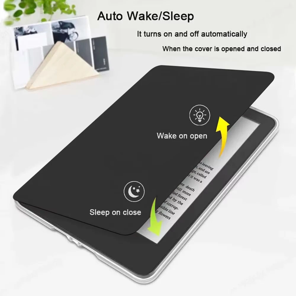 Acrylic Kindle Case with Auto Wake/Sleep and Hand Support
