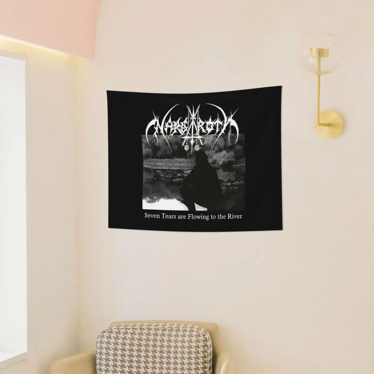 This Is How Burzum Metal Tapestry Bohemian Polyester Wall Hanging Room Decoration Table Cover Witchcraft Tapestries
