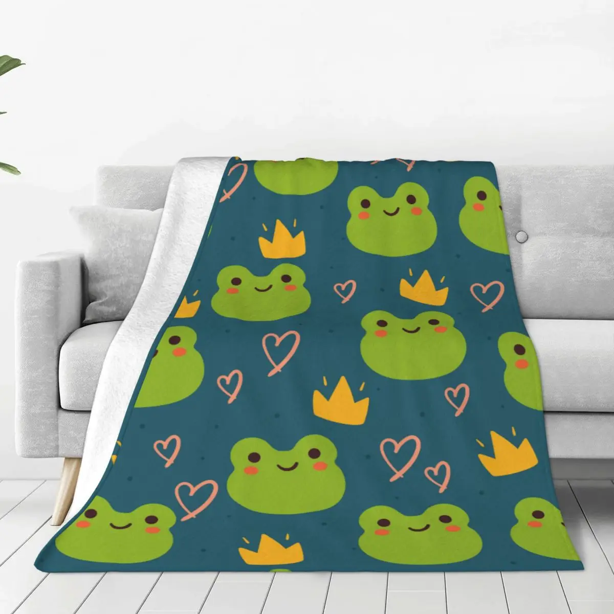 

Мультяшные милые одеяла лягушки флисовые всесезонные милые животные многофункциональные мягкие одеяла для дивана автомобильное одеяло