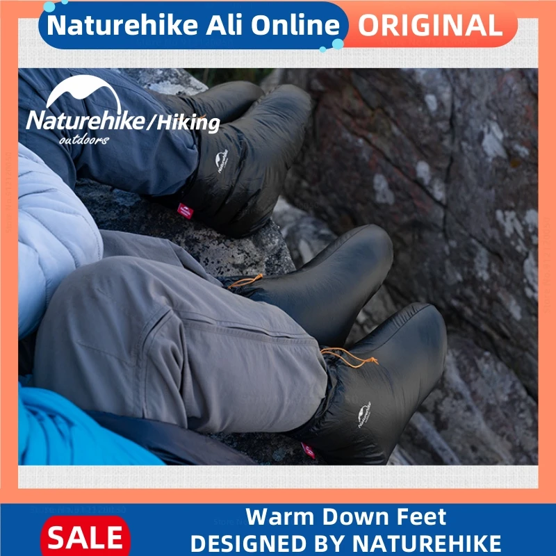 

Naturehike На открытом воздухе пуховые накладки на ноги для кемпинга, скалолазания, зимы, сохраняющие тепло, унисекс, походы, катание на лыжах, белые носки на гусином пуху, перчатки, теплая шапка, водонепроницаемая