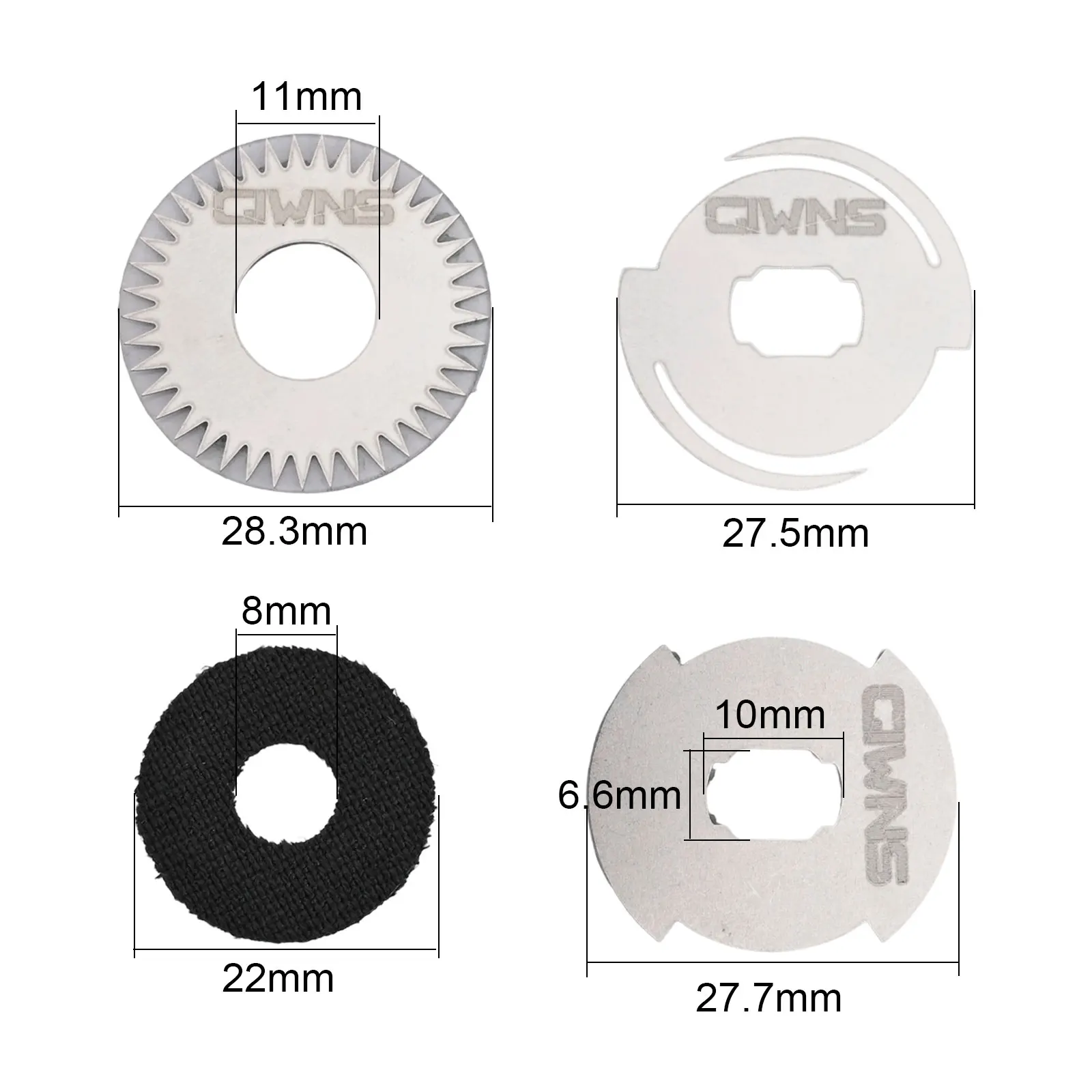 Fishing Equipment Maintenance Clicker Repair Kit Carbon Fiber Attachments Efficient Drag Repair Reliable Drag Control