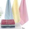 Square Hand towel Bamboo Pulp Fiber Children Washcloth Pure color 33*33CM Water Absorbent 5