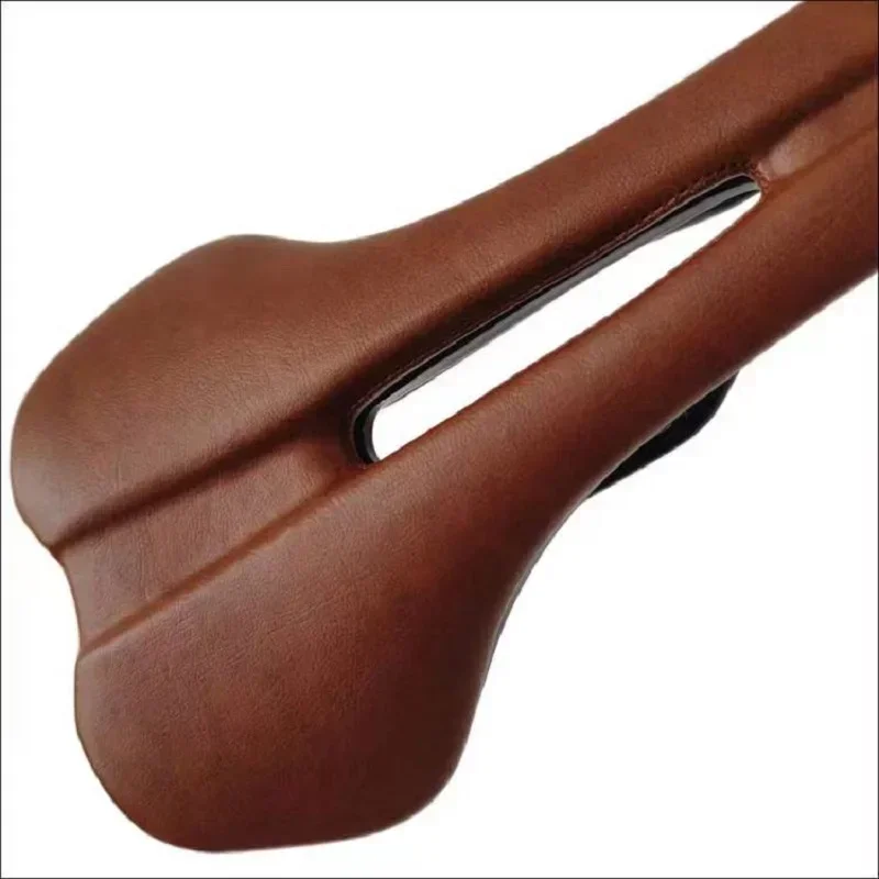 EC90 Retro Style Comfortable PU Bicycle Saddle