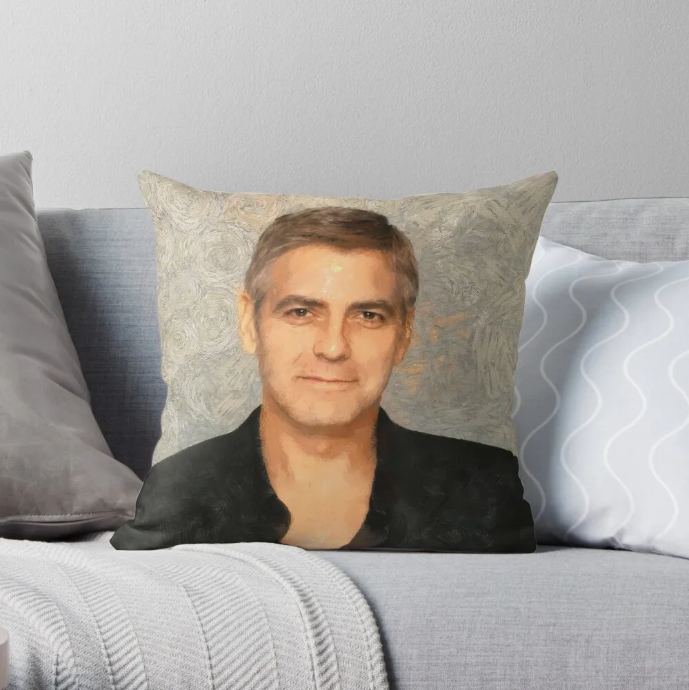 

George Throw Pillow Decorative Cushion