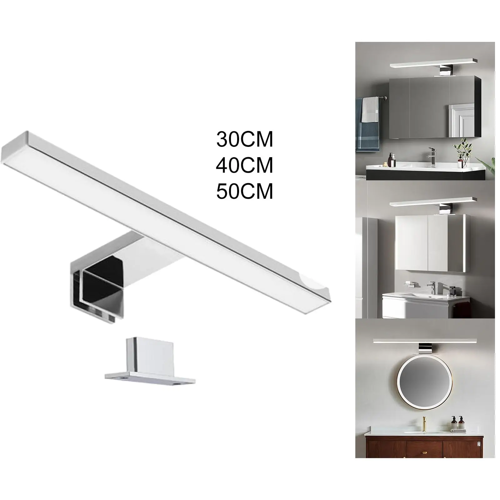 Under Cabinet Lights Bathroom Vanity Bar Light for Mirror Laptop
