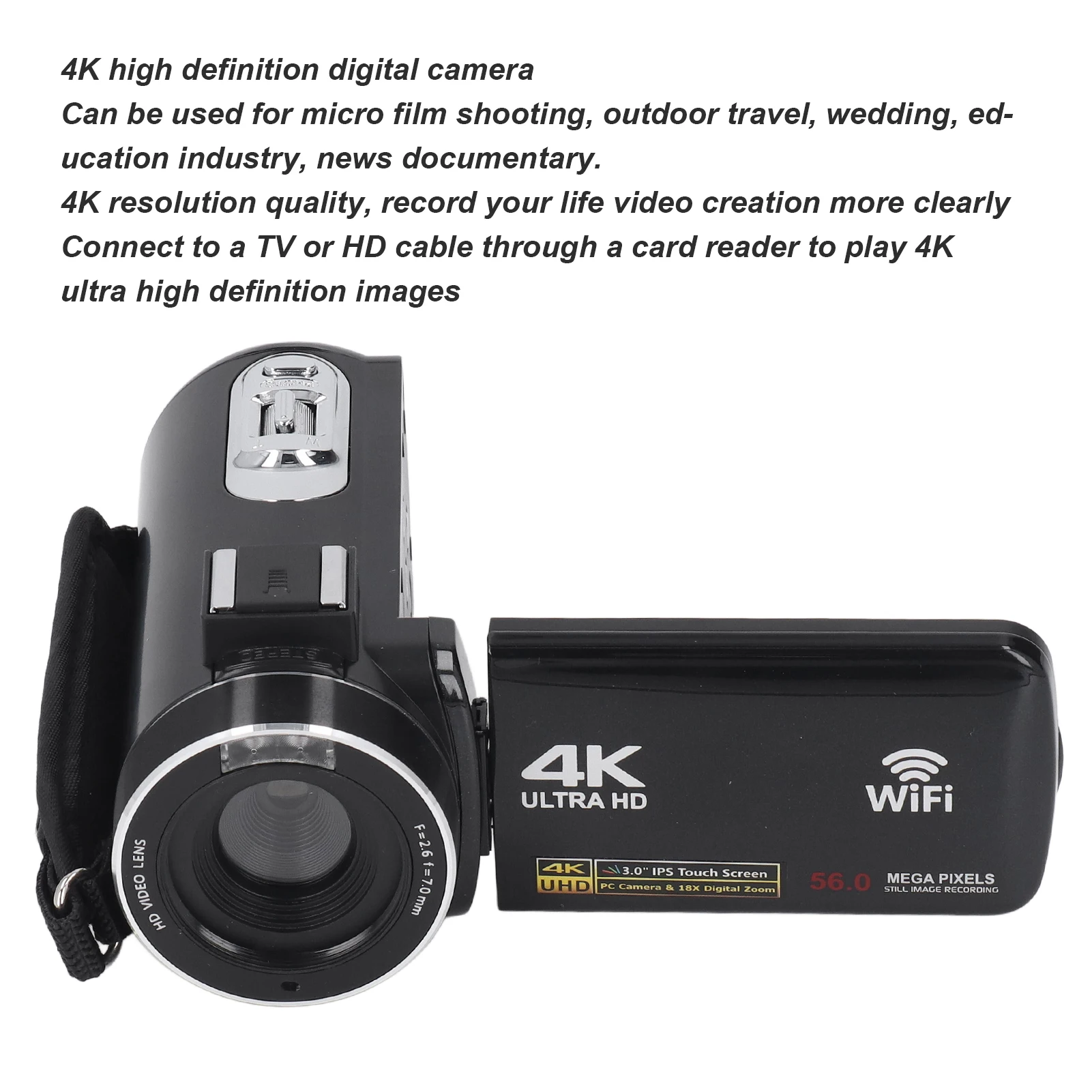 4k Ultra Hd Digital Life Camcorder 4k 9999円→9550円セール中