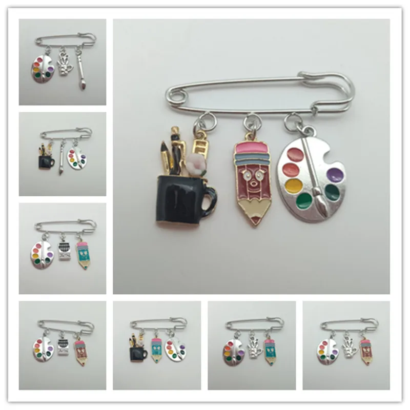 

The new fashion teacher and scholar brooch will give you a lot of inspiration. Small gift brooch for teachers and students