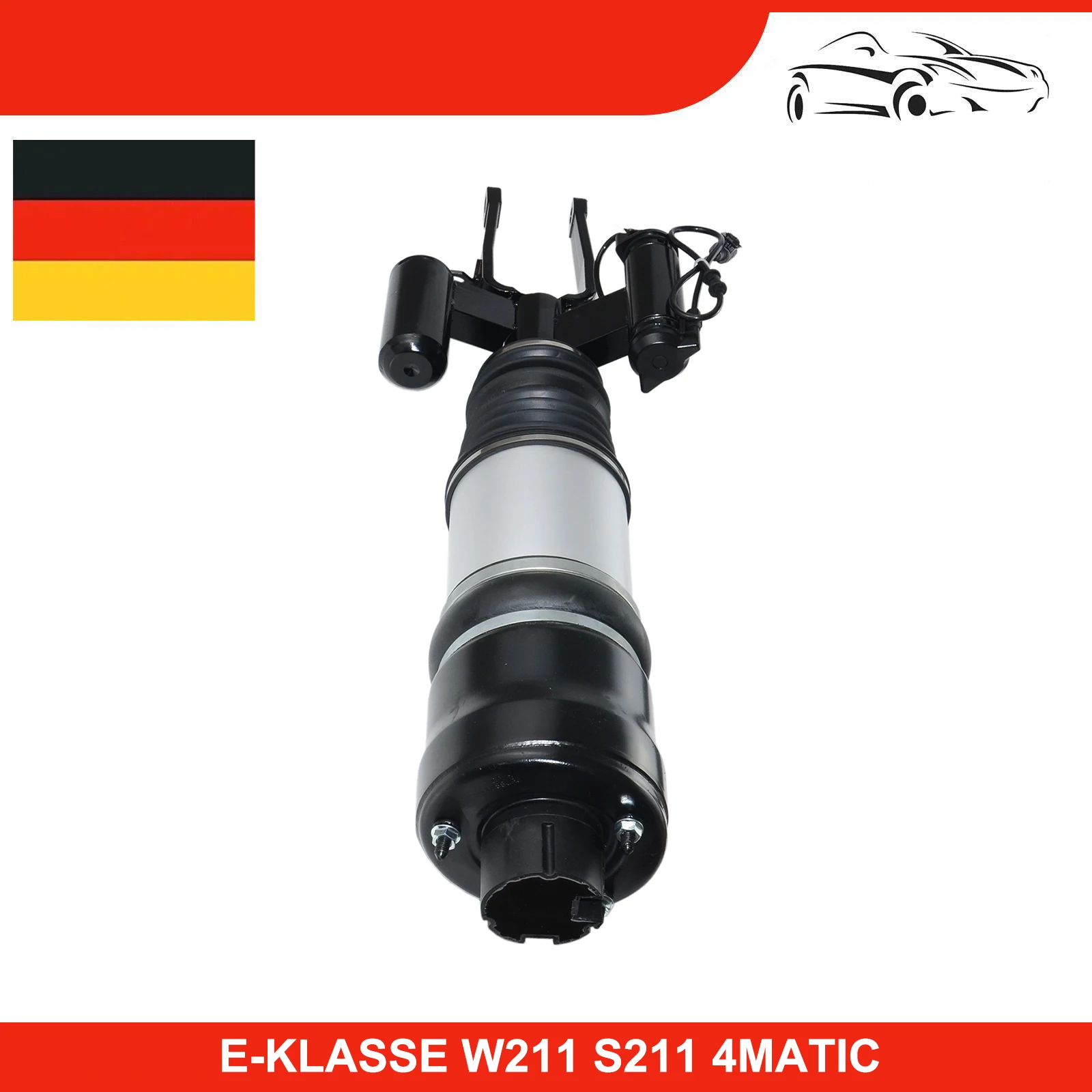 2x Federbein Stoßdämpfer Gasdruck Hinten Für Mercedes-Benz E-Klasse W211 200-550