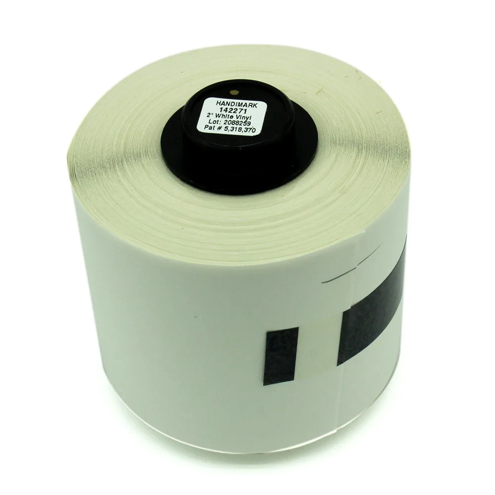 

Ручная белая виниловая синяя этикетка 142271 дюйма x 50 дюймов (2,0 мм x 50,8 м) для портативной маркерной машинки