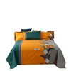 1Pcs Bed Sheet Home Textile Modern Polyester Cotton Flat Sheets Bed Linens Single Queen King Size Bedspread(No Pillow Covers) 2