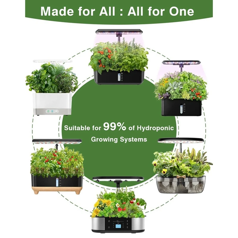 Gourmet Herb Seed Pod Kit For Hydroponics-Compatible With Aerogarden,Idoo & More