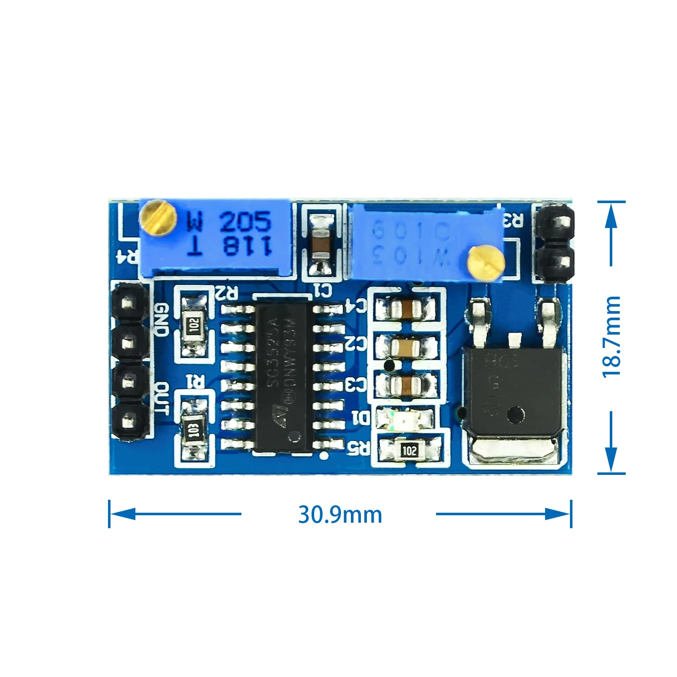 SG3525 LM358 Scheda driver inverter Scheda di azionamento preamplificatore mixer 12V-24V - immagine 6
