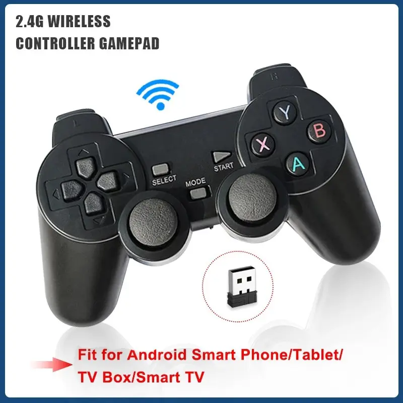 G Gamepad Android TV TV komputer Pc 360 Android uchwyt bezprzewodowy