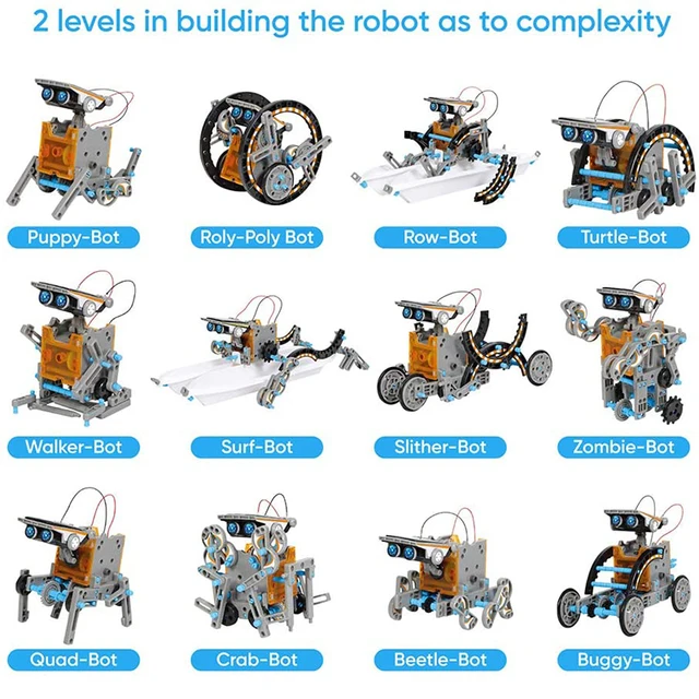 Solar Robot Kit Toy 5