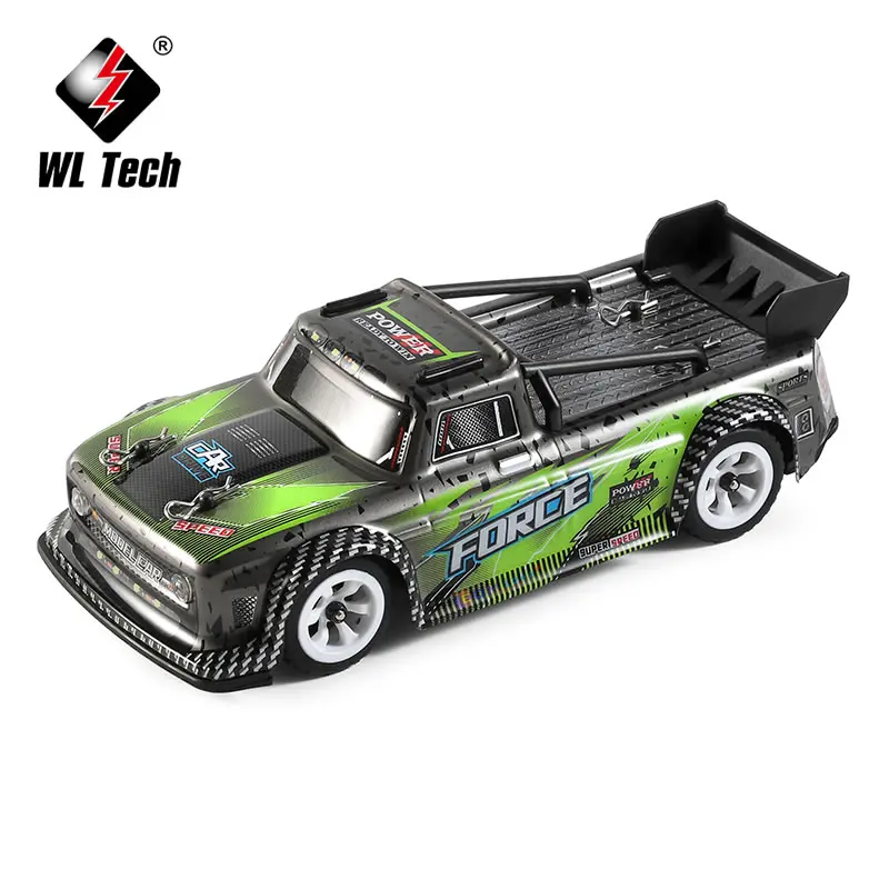 WLtoys WL 284131 1/28 4WD 2.4G Mini RC Racing Car High Speed Off-Road Remote Control LED Light Drift Alloy Truck Toys Kids Gift 4