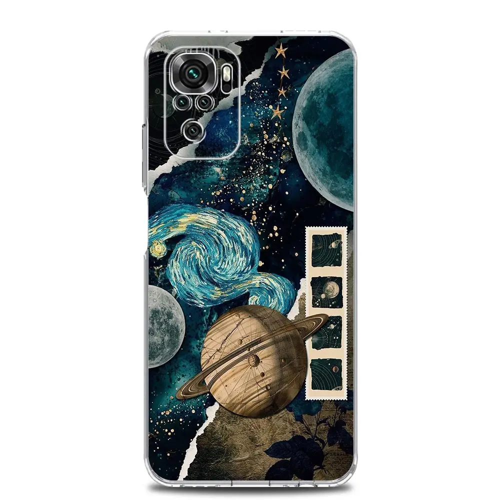 Starlit Sky Space Art TPU Phone Case Cover