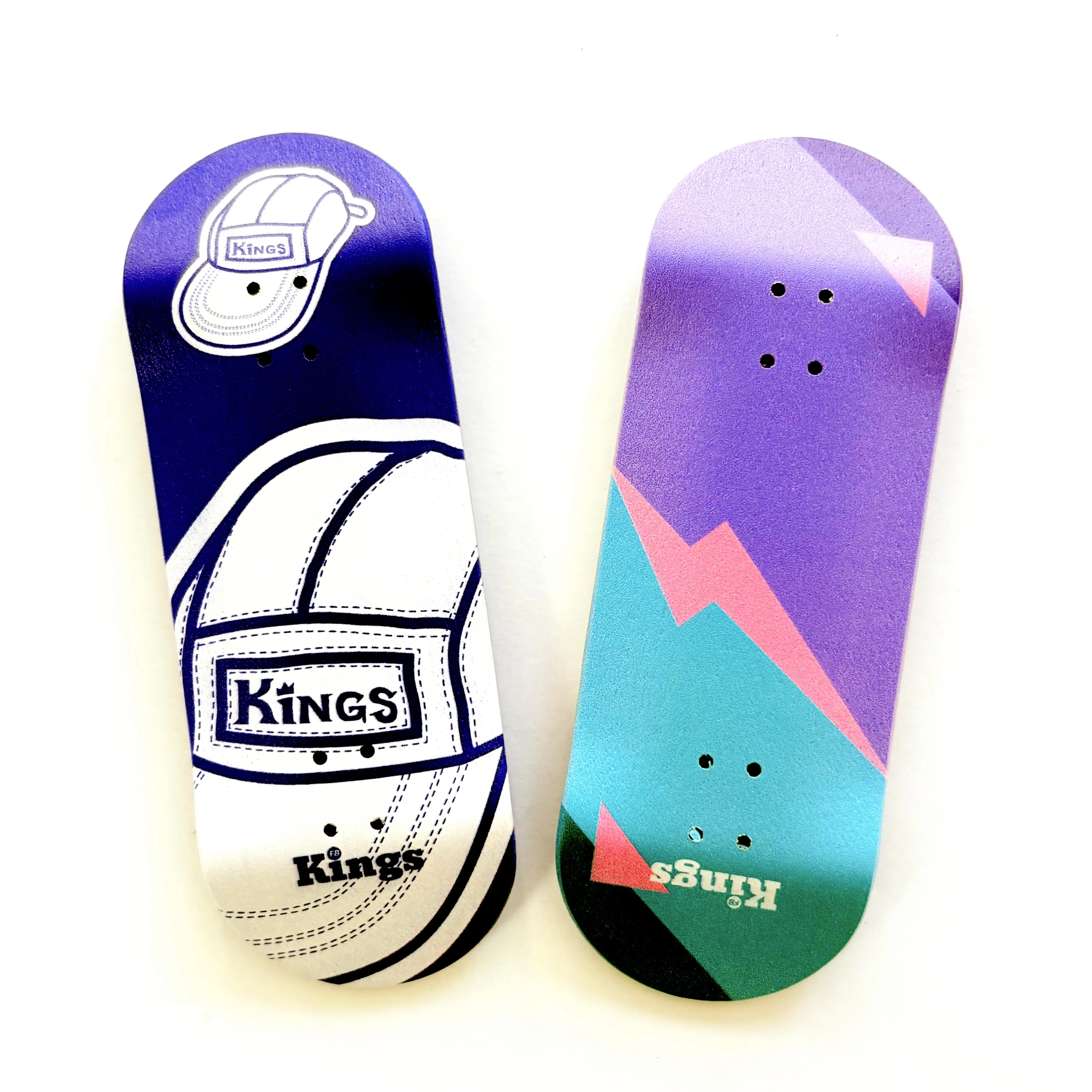 34 mm großes Griffbrettdeck aus Holz mit neuer Grafik – Detail 1