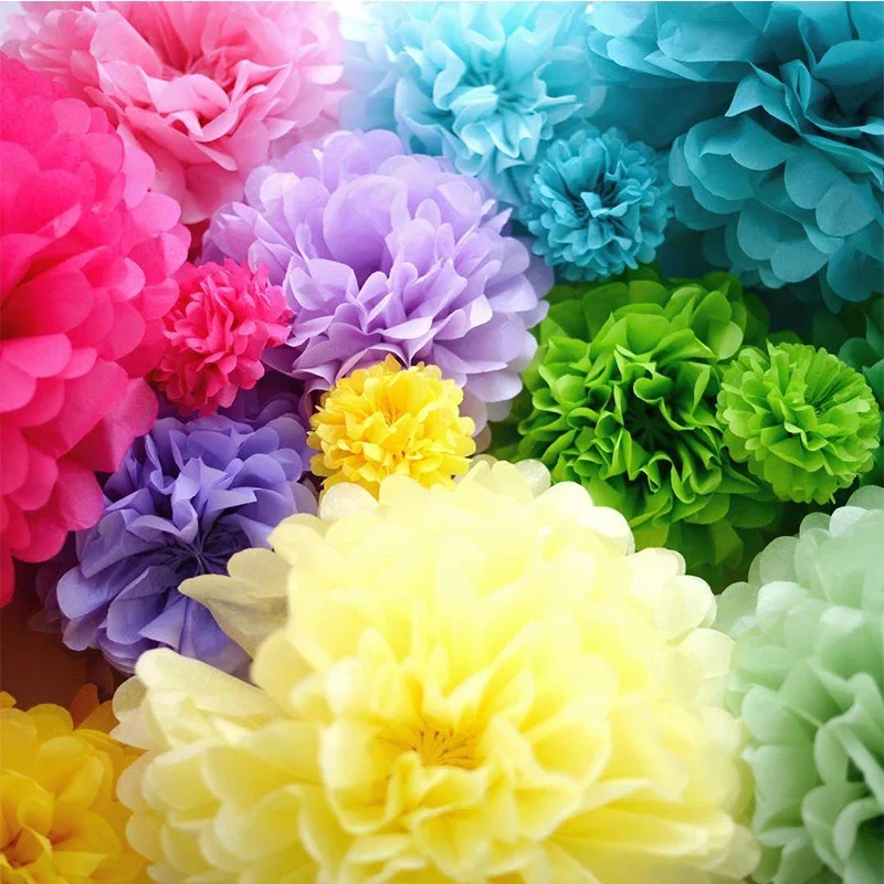 Décorations D'anniversaire Vert Olive Sauge Lanternes En Papier De Soie Vert Sauge Crème éventails En Papier De Soie Pompons Vert Olive Décorations De Fête D'anniversaire Avec Bannière « Happy