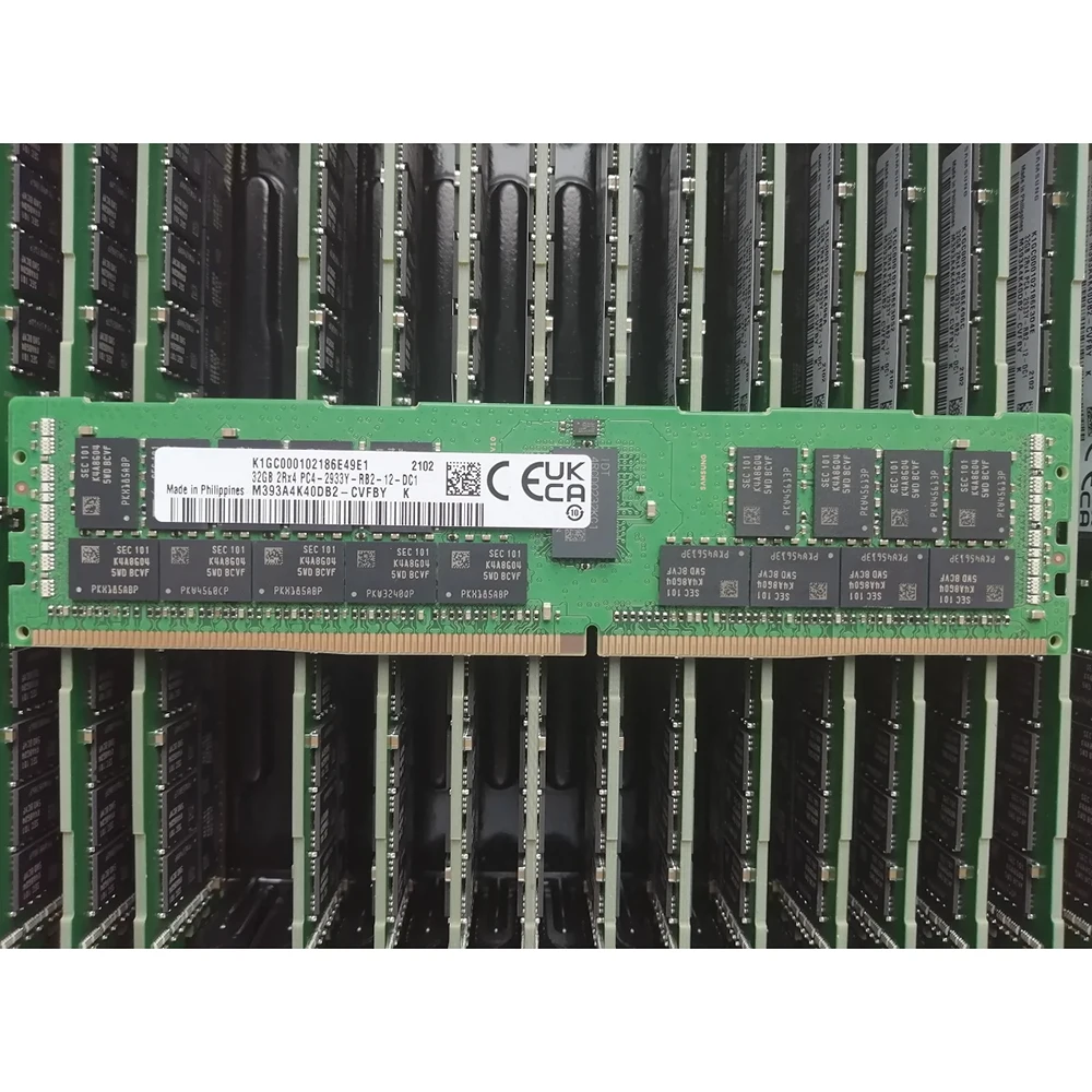 Mémoire Serveur DDR4 32GB ECC REG PC4-2666V - Pour AMD EPYC Occasion 909360