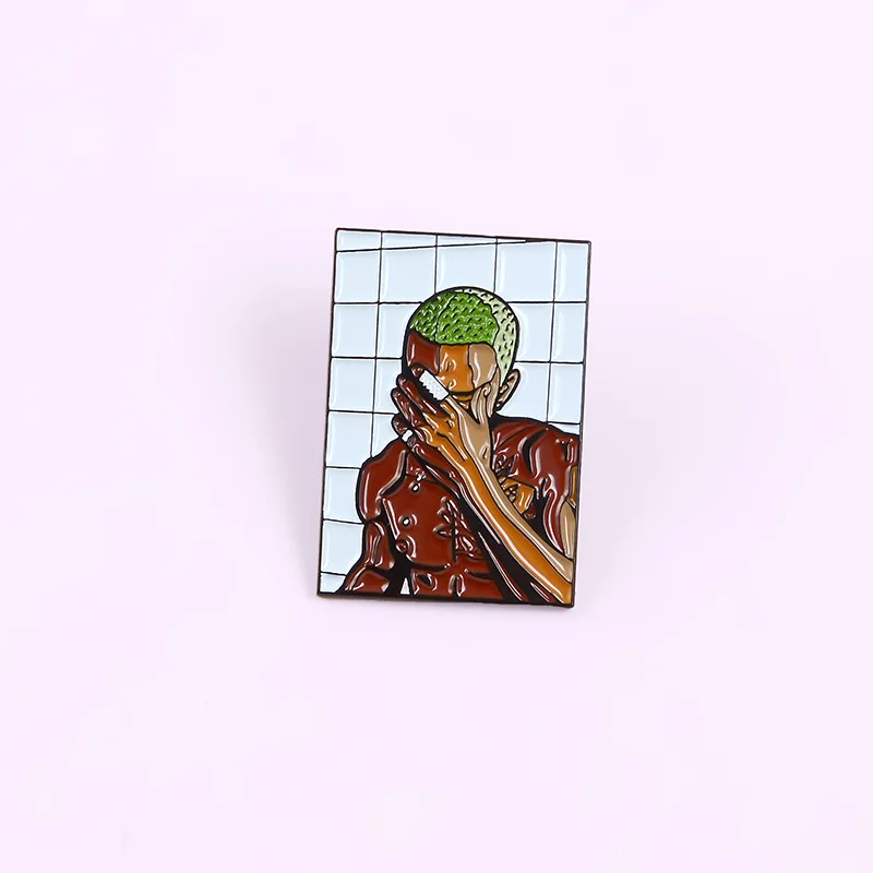 

Frank Capra Cartoon Lapel Pins Brooches Backpack Metal Badges Vintage Classics Fashion Retro Jewelry Gifts Collection Wholesale