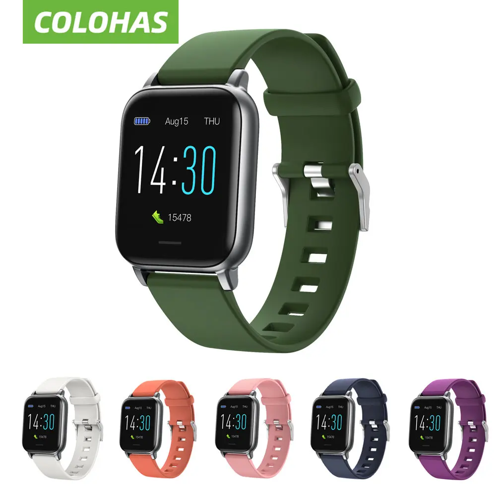 

2023 Mens Electronic Wrist Watch IP68 Waterproof Digital Smartwatch Heart Rate Monitor Smart Watch