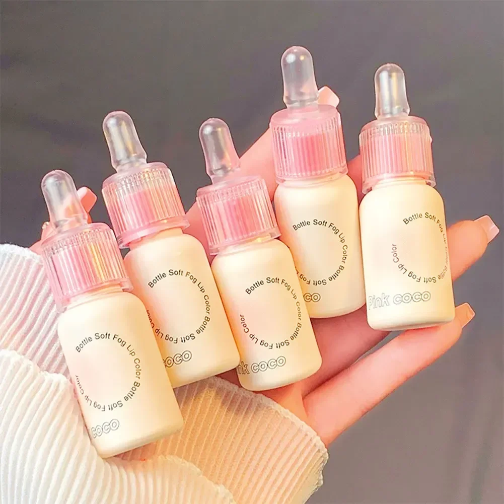 Small Bottle Mirror Lip Glaze Water Light Glass DuDu Lip Gloss Parity Show Ginkgo Frozen Lip Lipstick Lip Makeup Korean Cosmetic 6