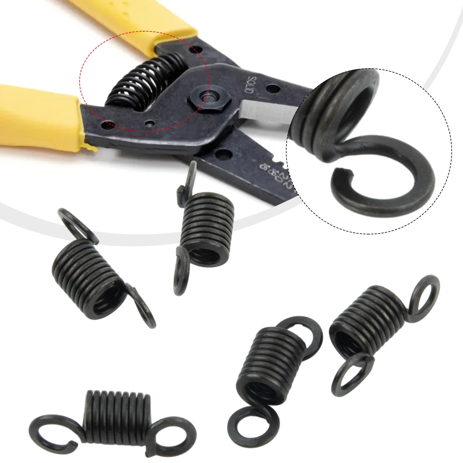 5pcs Wire Stripping Spring Automatic Cable Stripper Spring For LA815138 LA815238 Stripper Spare Parts Power Tool Accessories