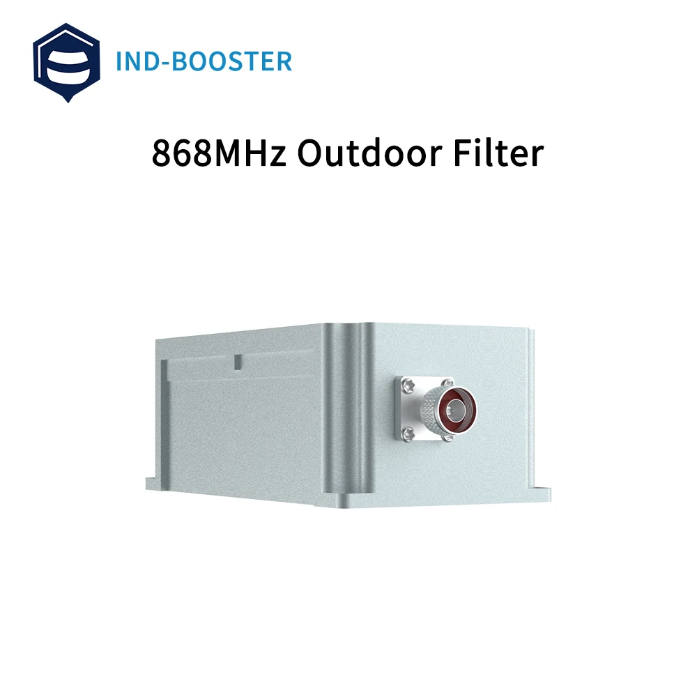 INDBOOSTER 868MHz 야외용 캐비티 필터 863-870MHz 저손실 N타입 RF 신호 필터 방수 기능