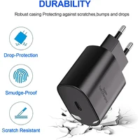 25W USB C Fast Wall Charger with USB C to Type C Fast Charging Cable For IPhone 15 16 Samsu Galax S25 24 S23 S22 S21 S20 Note 10 - Image 5