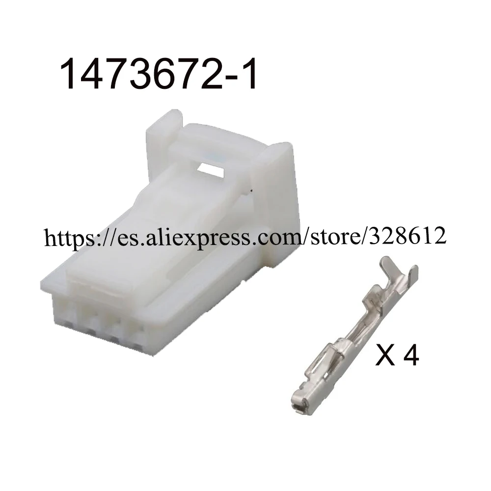 

300SET 1473672-1 auto cable 4 pin Waterproof automotive connector female male wire Plug socket include terminal DJ7042C-1-21