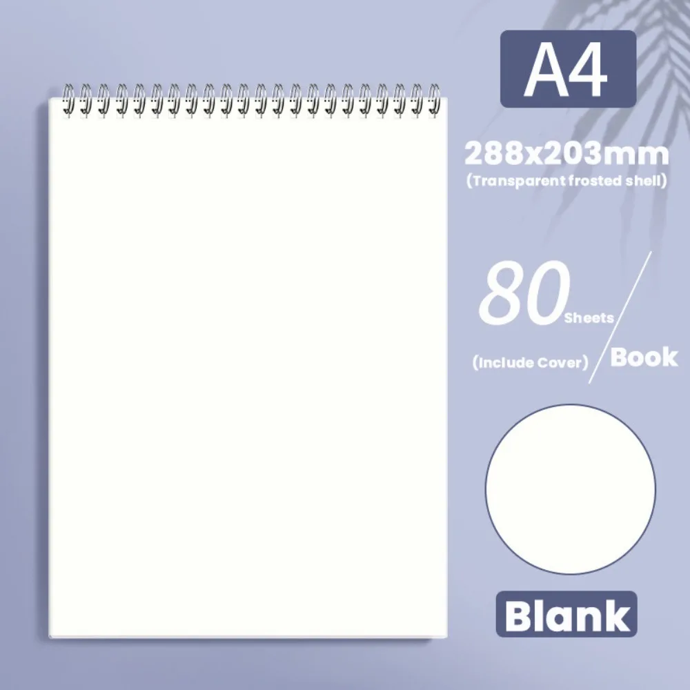 Premium Spiral-Bound Notebook with Versatile Page Options and Flip-Over Design