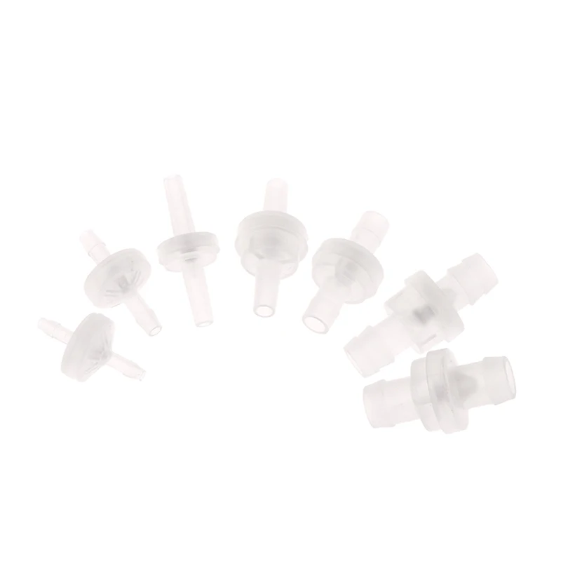 

Diameter 3mm 4mm 5mm 6mm 8mm 10mm 12mm Plastic Check Valve One-Way Pagoda Inline Non-Return Gas Liquid Water Fluid Stopper 1pc