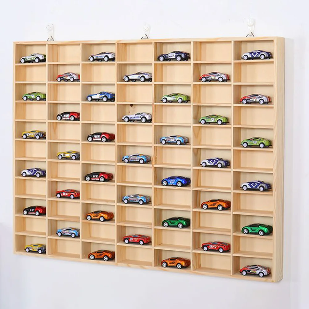 60 Grids FOR Hot Wheels Diecast Car Matchbox 1/64 Display Toy Dolls Storage 2
