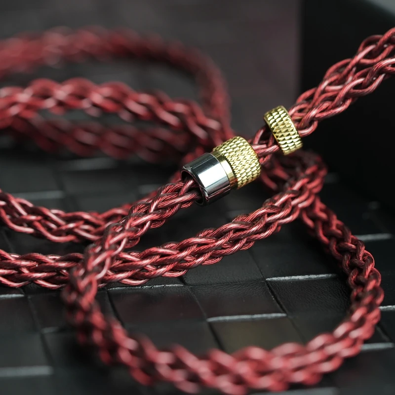 ZiSin -50 7N OCC + 合金銅インイヤーイヤホンアップグレードケーブル