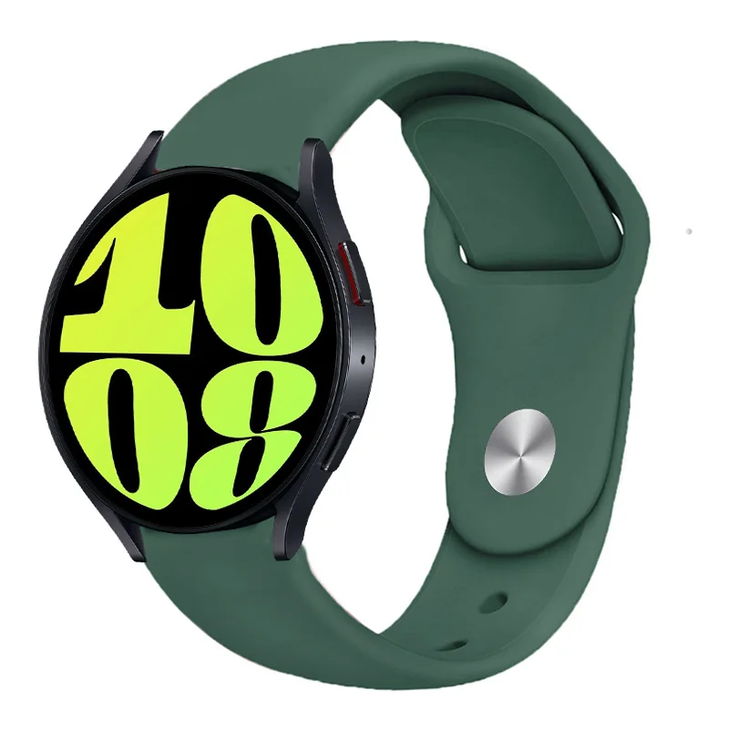 Versatile Silicone Sports Watch Strap - 20mm/22mm