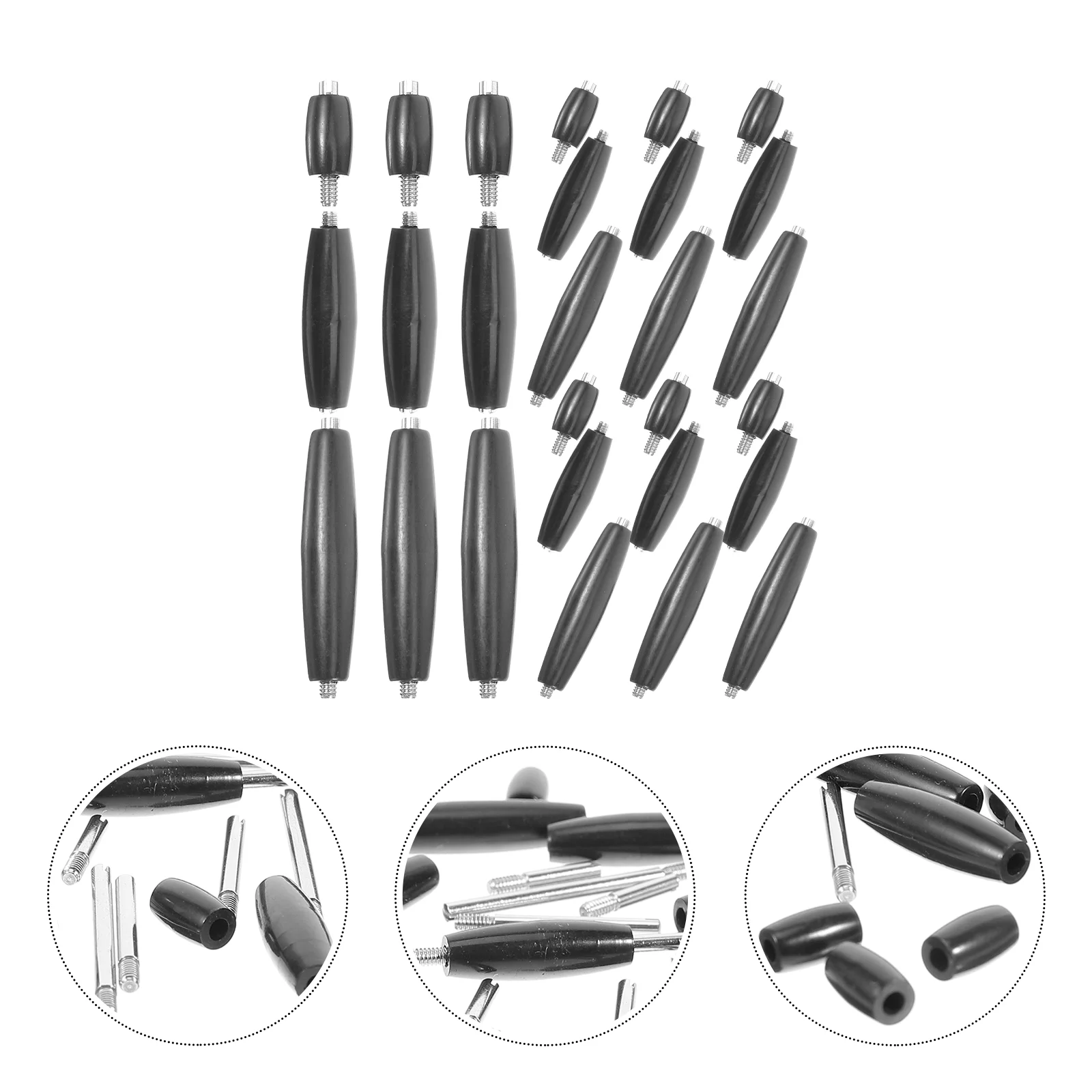 

Sax Screw Saxophone Shaft with Rod Repair Kits Thread Instrument Parts Metal Supply for