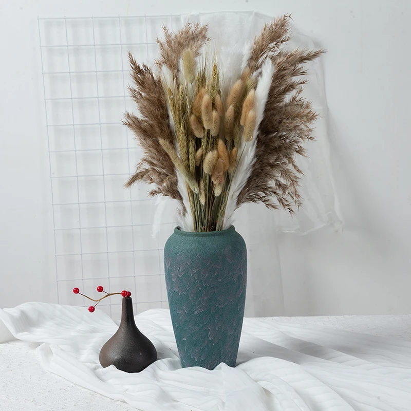 

Real Natural Dried Pampas Secas Reed Grass Fluffy Dry Flowers Bouquet Arrangement Decor Wedding DIY For Home Dekoration Boeket