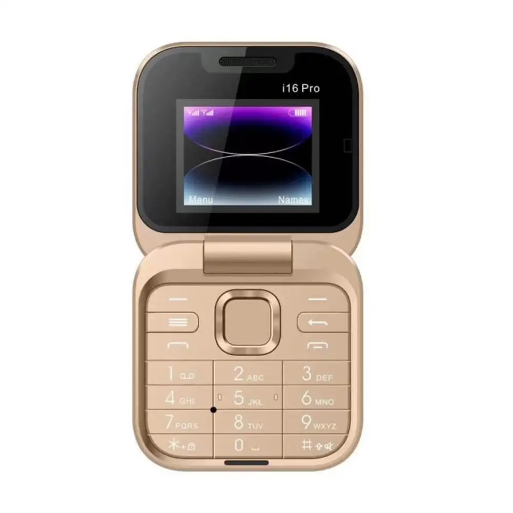 I16pro 플립 폰, FliIO14, I17pro, F15mini, 어린이 학생 휴대폰 플립 용량, 높은 접이식 전화 카드 배터리, 1000m U3S5