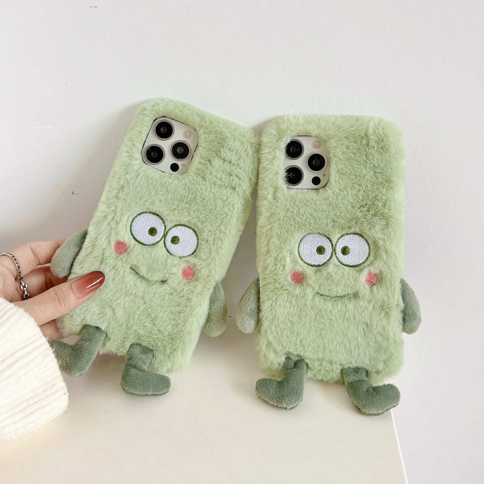 Cute 3D Monster Plush Fur Phone Case For Huawei Honor 10 10i 20 ...