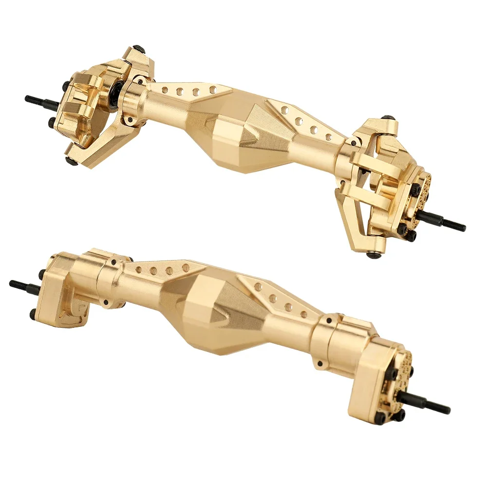 

1/18 Brass Front And Rear Assemblies For Axial Utb18 Rtr Capra Buggy Rc Car Upgrade Parts