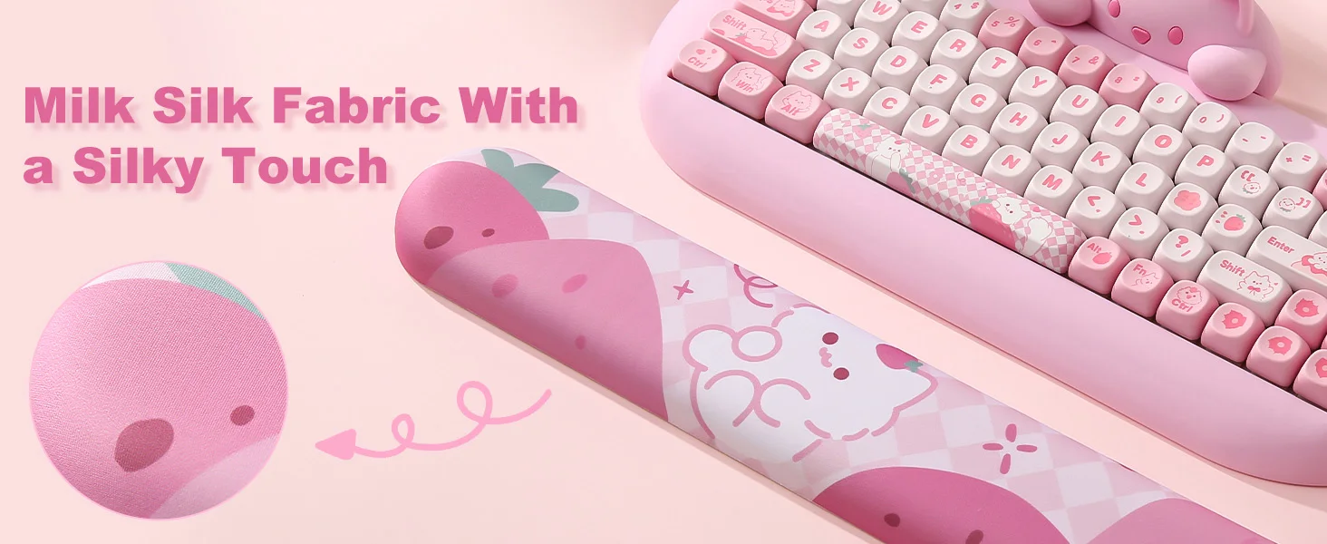 PU antiderrapante, miau rosa, apto para escritório,