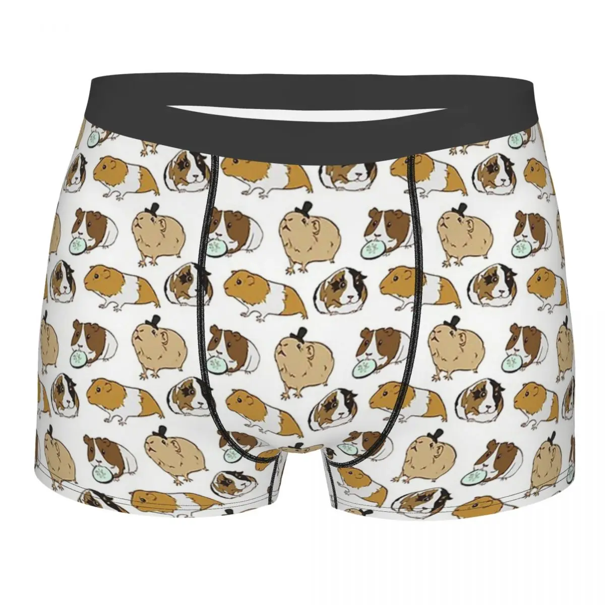 

Meme Pattern Guinea Pig Cavia Porcellus Animal Underpants Cotton Panties Male Underwear Print Shorts Boxer Briefs