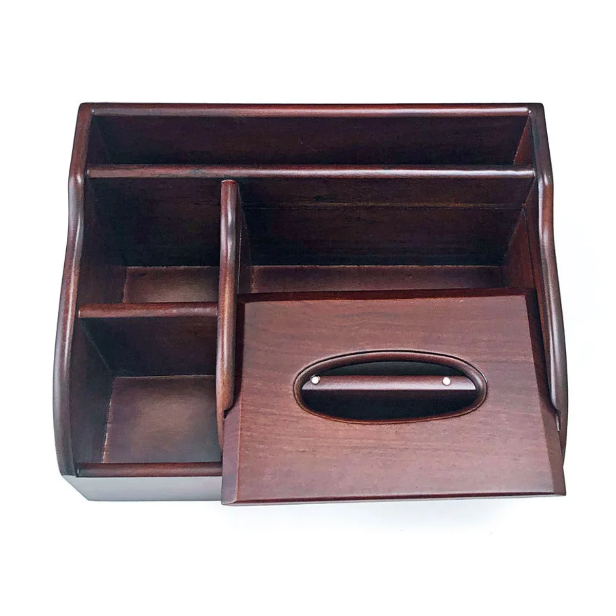 

Mahogany Tissue Box Living Room Solid Wood Remote Control Jewelry Organizer Wooden Chinese Paper Drawer Simple Plain Napkin Box