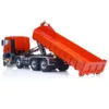 LESU 1/14 Scale TGS 8*8 Hydraulic RC Dumper Truck Roll On/Off Tipper Servo Painted Model RC Toy THZH0477-SMT4 2