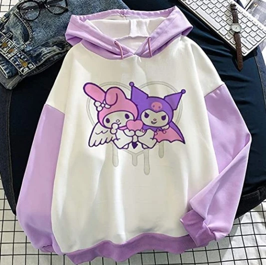 2022 new Sanrio Kuromi jk girl uniform Hoodies jacket spring