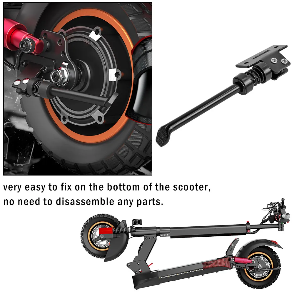 Description Picture 4 of itemElectric Scooter Aluminum Alloy Foot Support Bracket For Kugoo M4/M4 Pro Kickstand Skateboard Parking Side Leg Replacement Parts